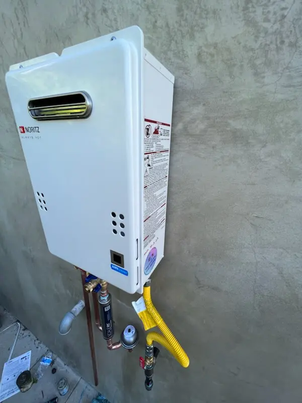 Tankless water heater installation for West Pennsboro homes